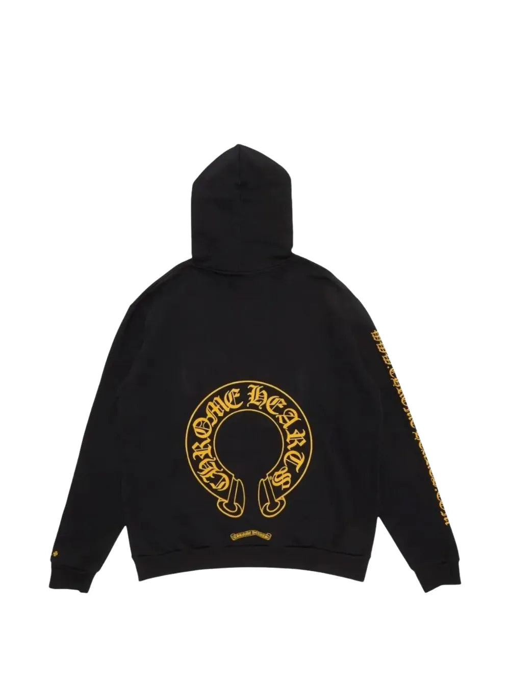 Chrome Hearts Online Exclusive Horseshoe logo-print drawstring hoodie