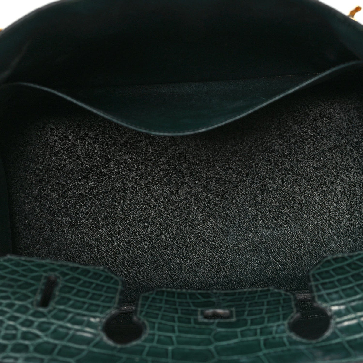 Birkin Vert Titien Matte Alligator Gold Hardware
