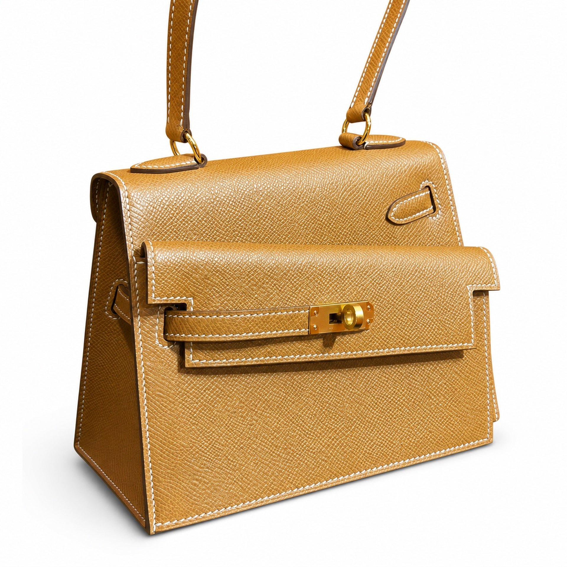 kelly double-sided DESORDRE original epsom leather gold brown gold buckle order shipped