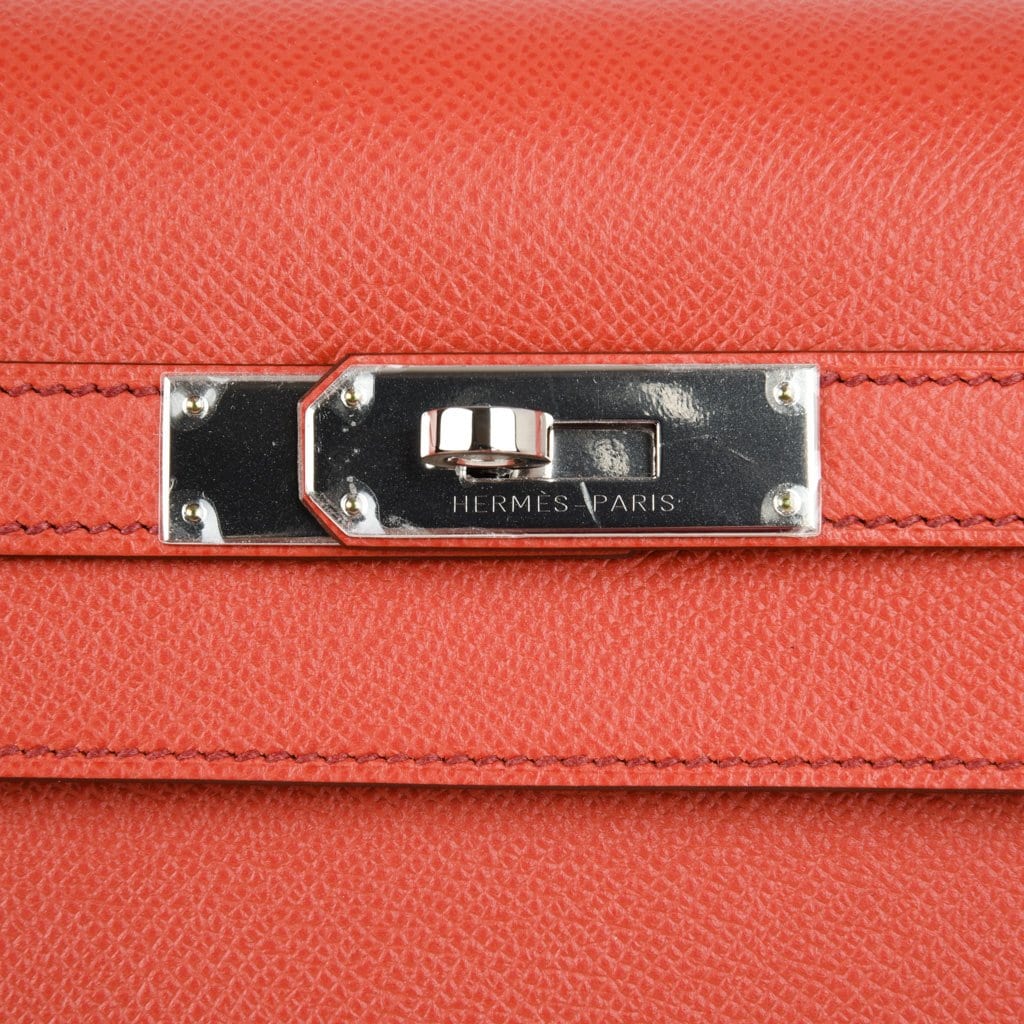 Kelly 35 Flag Bag Limited Edition Flamingo and Coral Rare